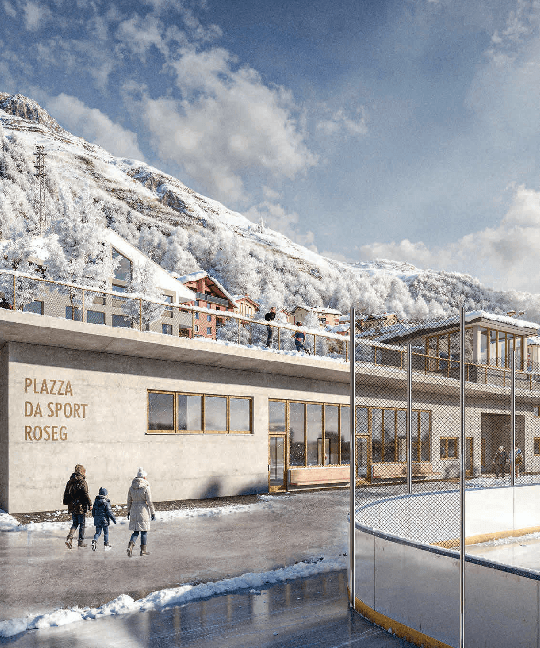 Pontresina stimmt für den Neubau der Plazza da sport Roseg – Bild 1